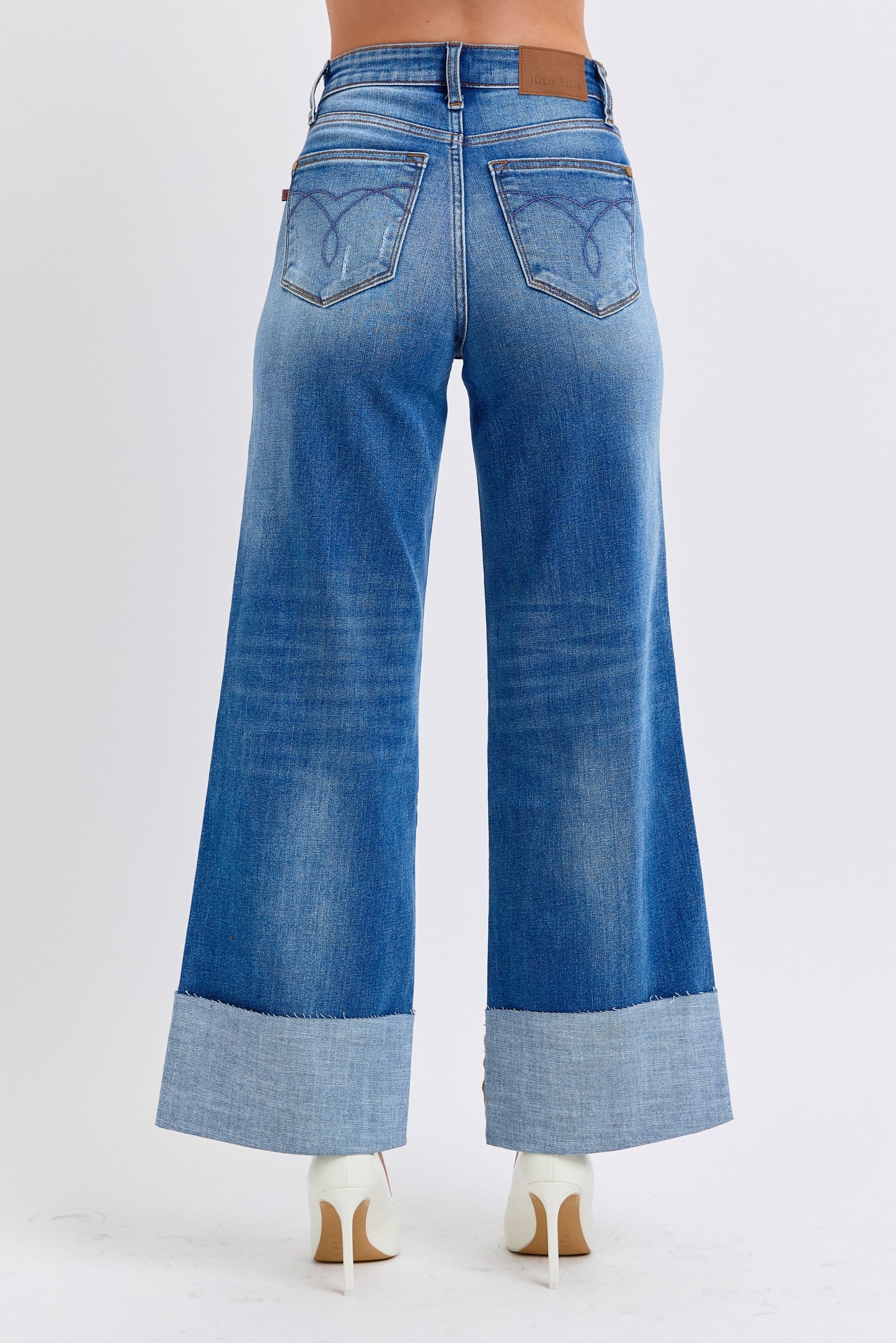 Judy Blue HW Retro Wide Leg w/Cuff
