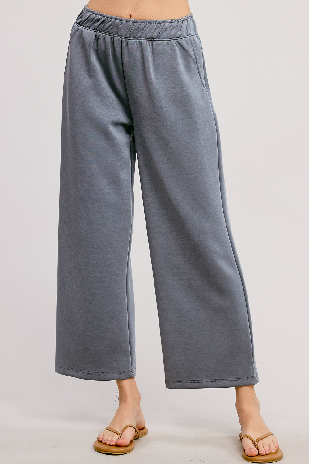 Leah Cropped Scuba Pants