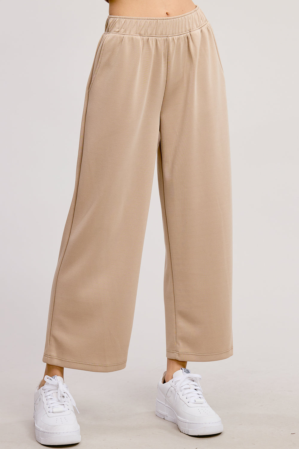 Leah Cropped Scuba Pants