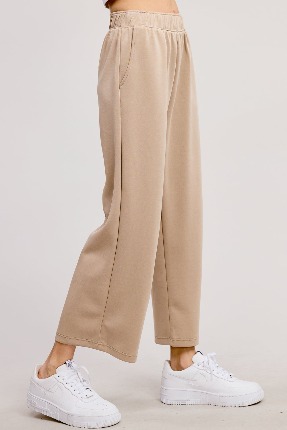 Leah Cropped Scuba Pants