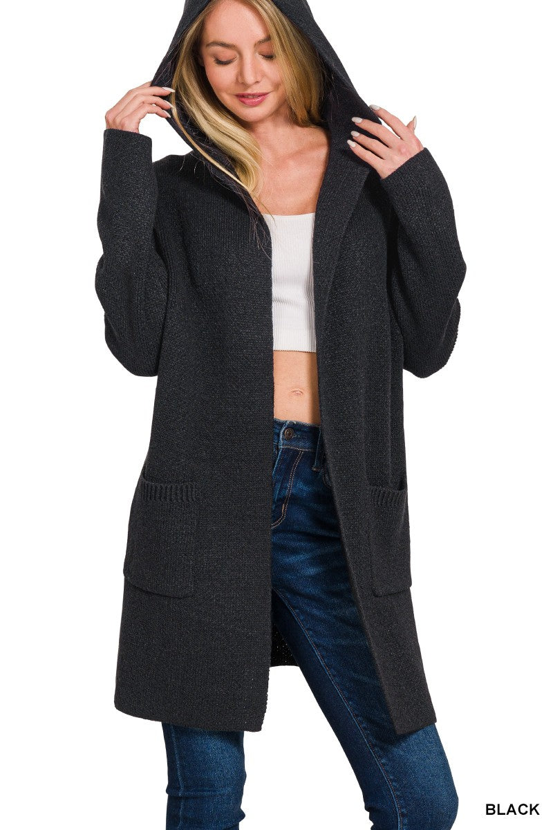 Maddie Hooded Cardigan