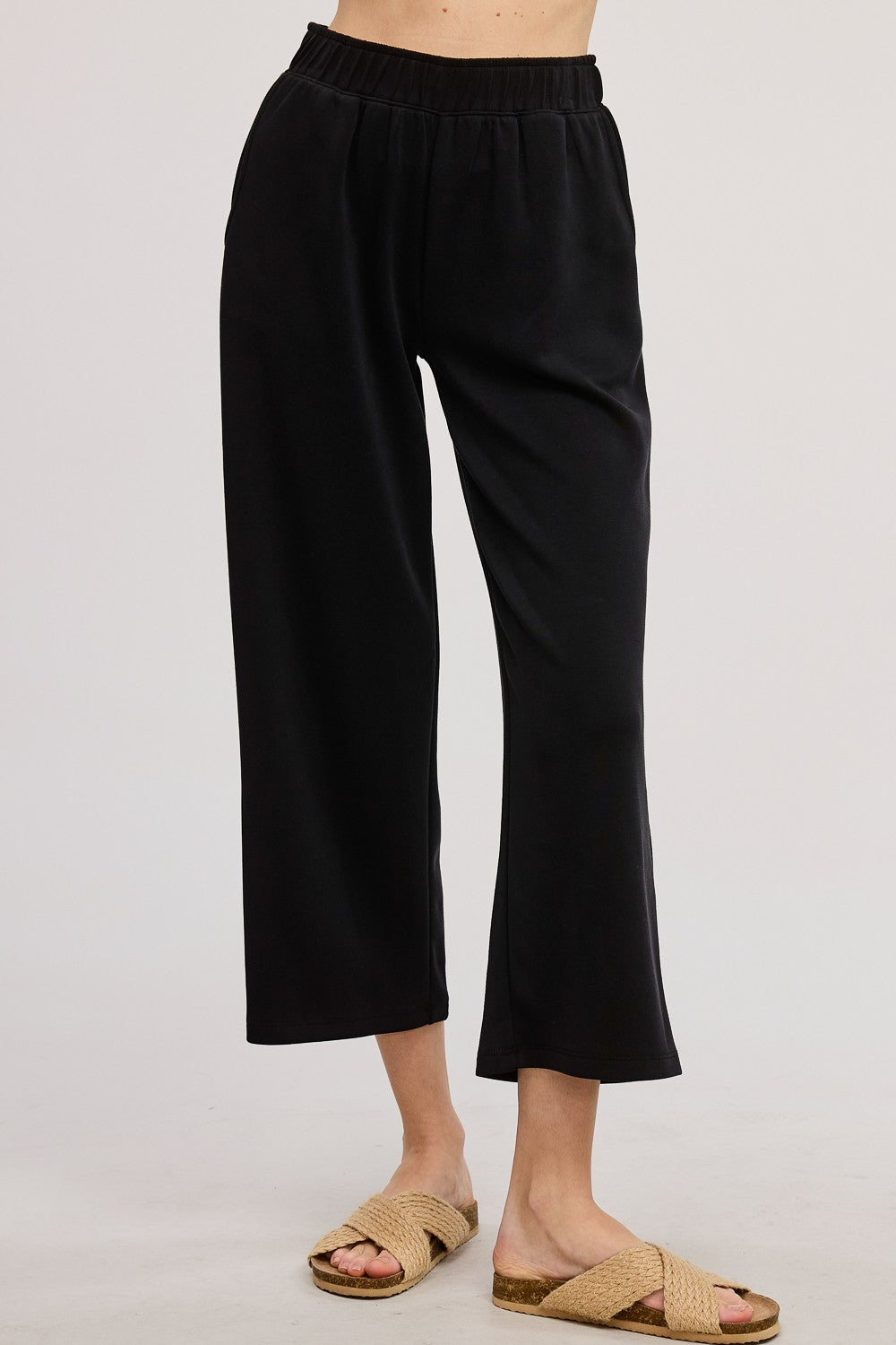 Leah Cropped Scuba Pants