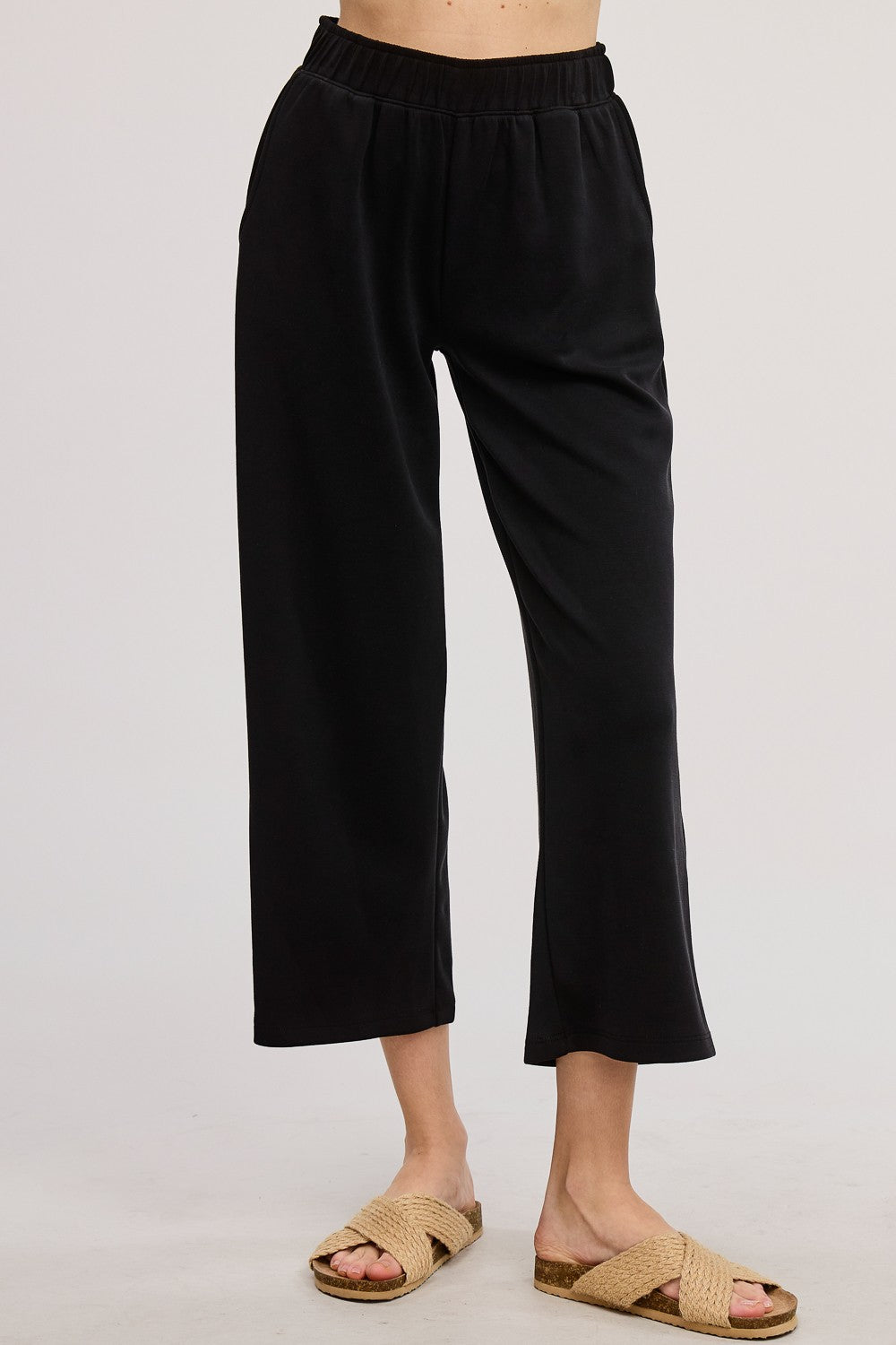Leah Cropped Scuba Pants