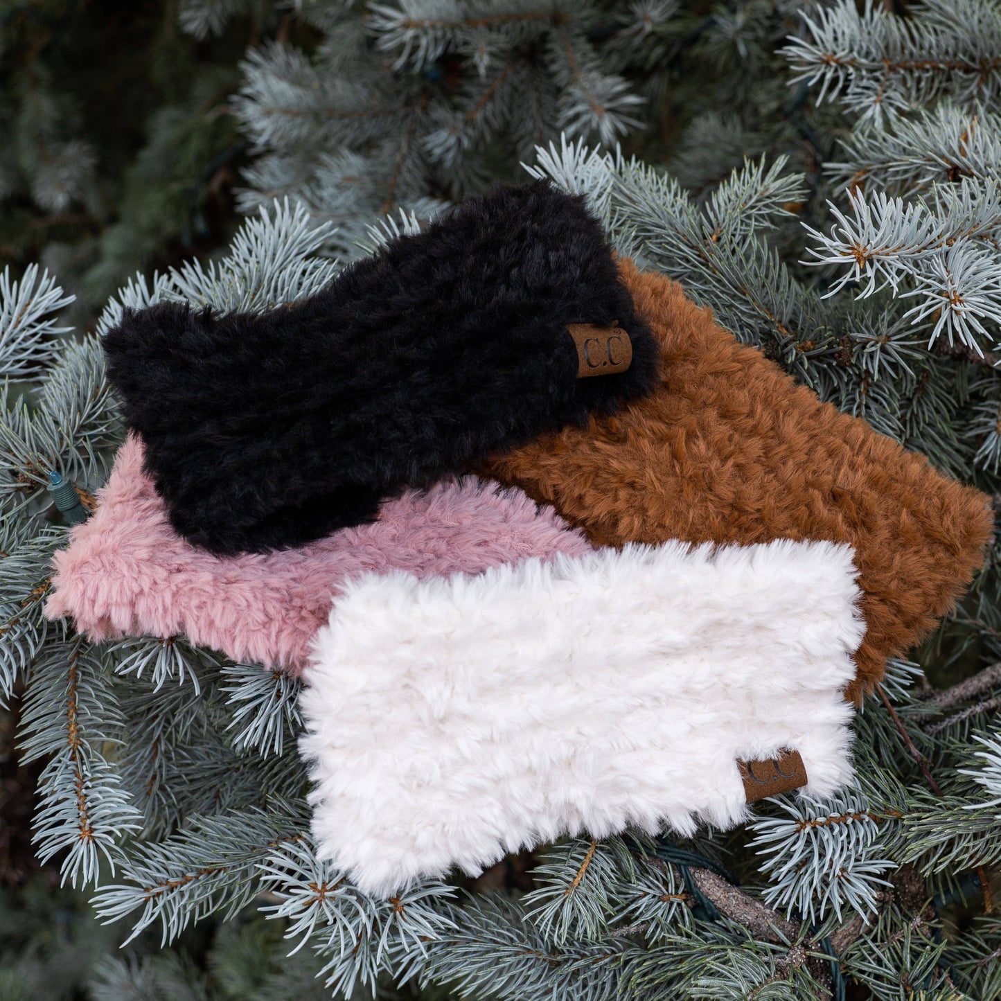 C.C Faux Fur Head Wrap