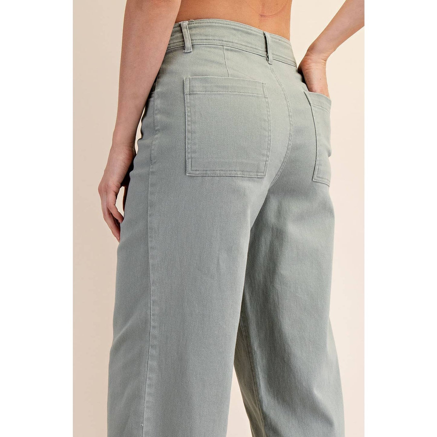 Arley Cotton Denim Pants