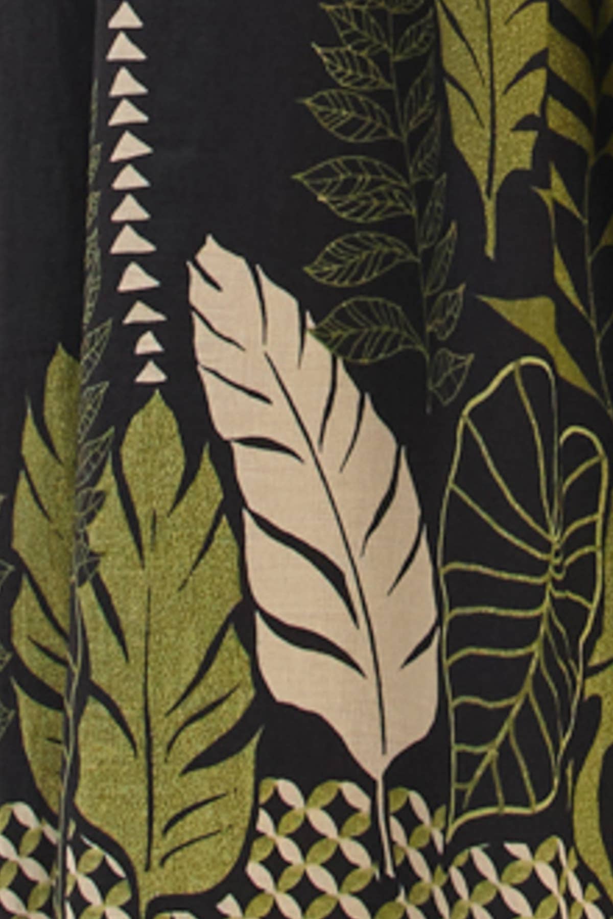 Palm Breeze Midi Dress