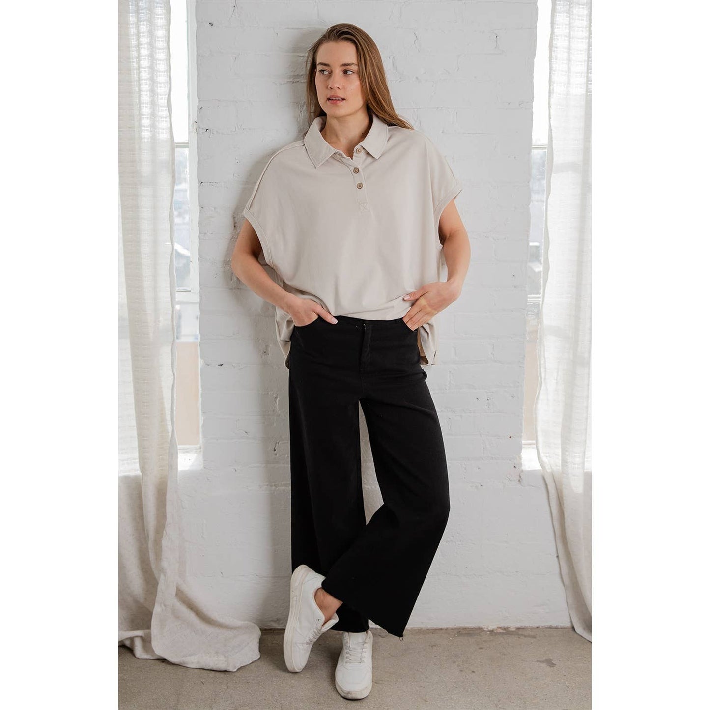 Arley Cotton Denim Pants