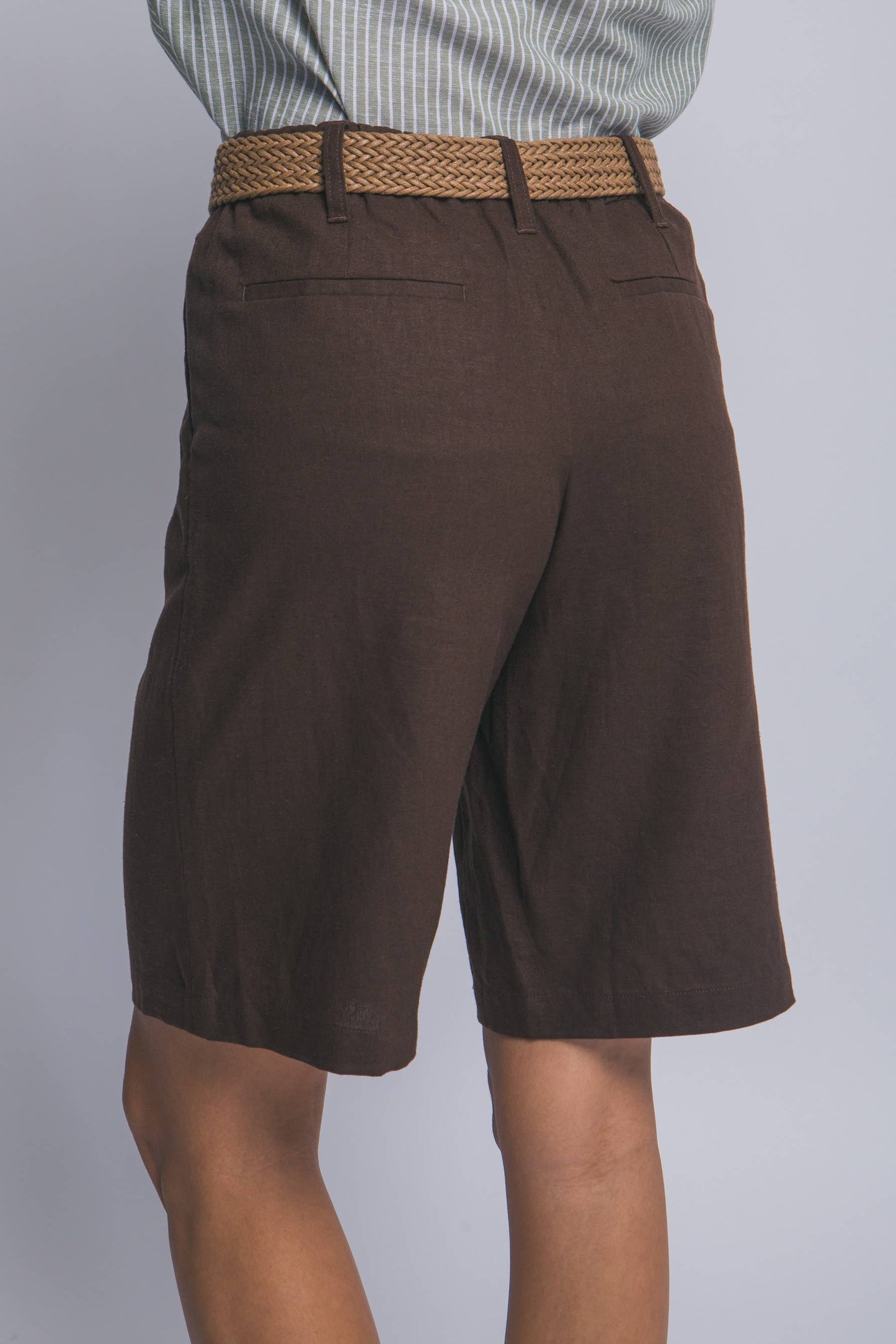 Bermuda Linen Shorts