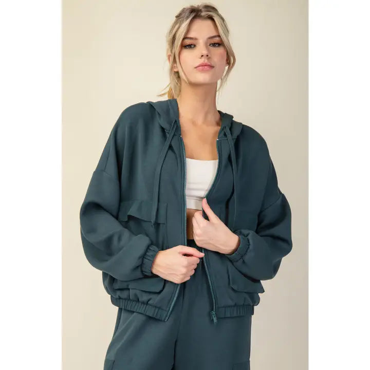 Adore Zip-Up Hoodie