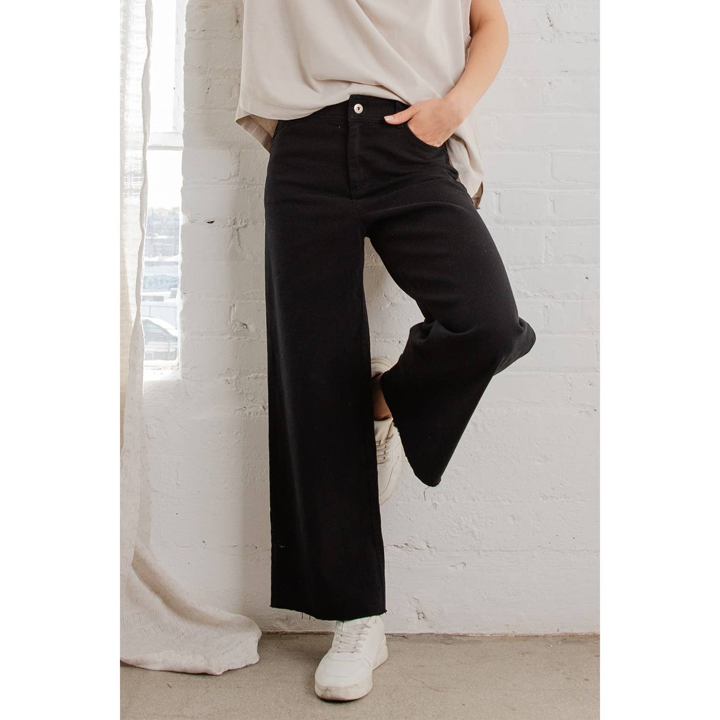 Arley Cotton Denim Pants