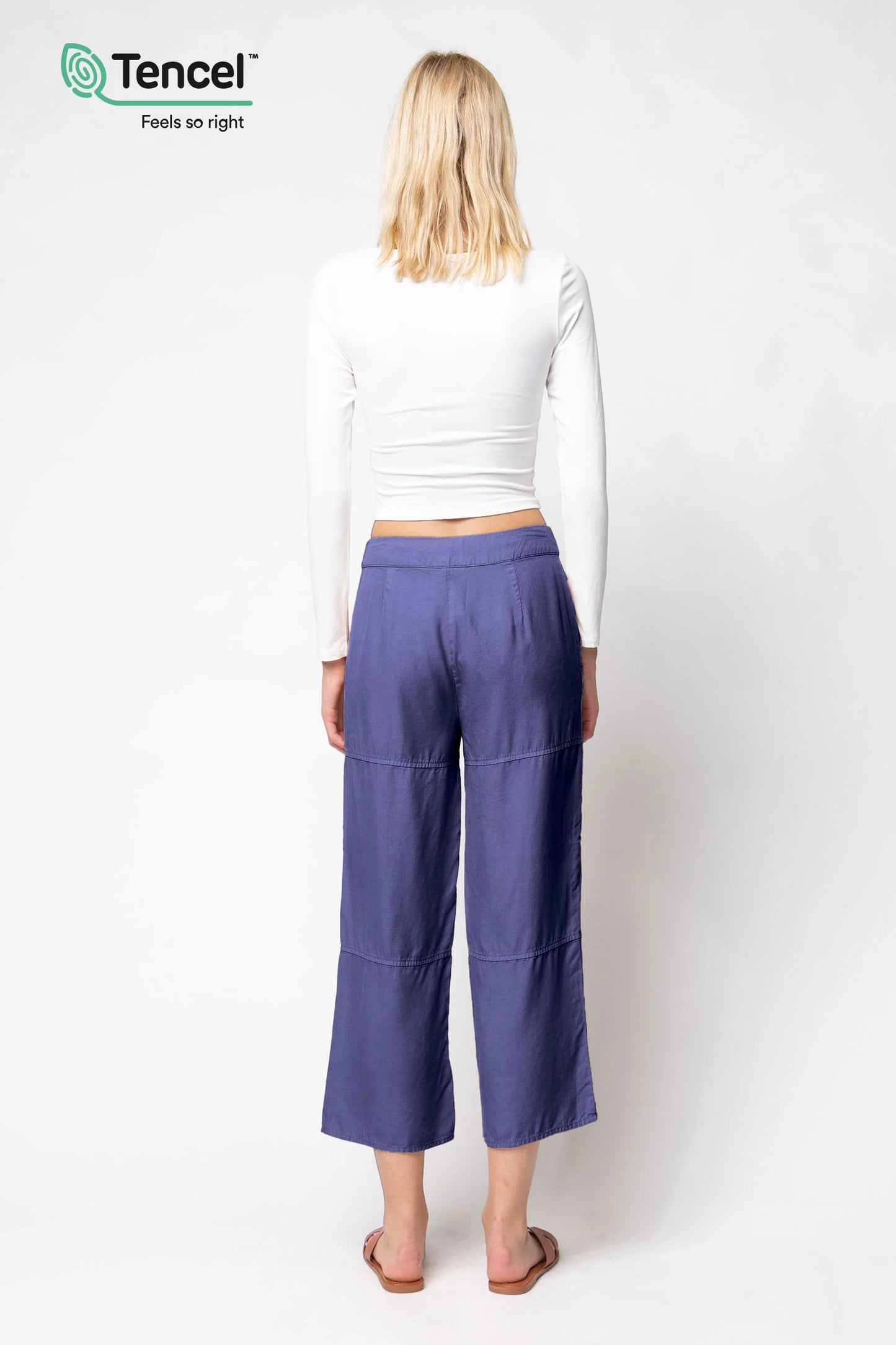 Indigo Tencel Pants