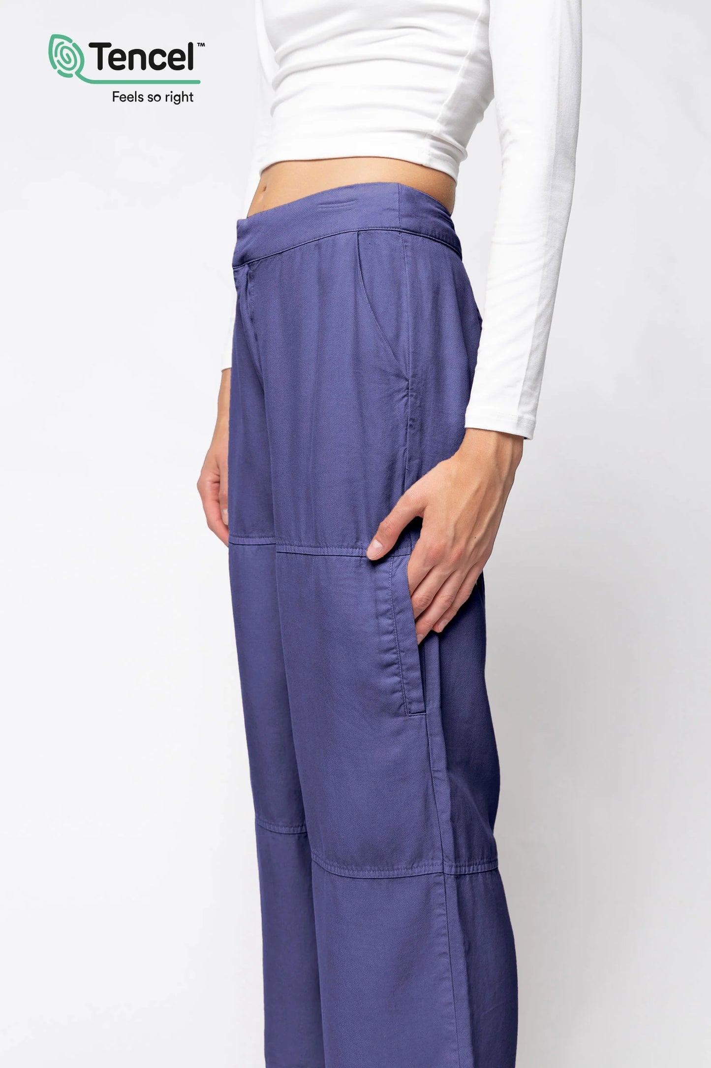 Indigo Tencel Pants