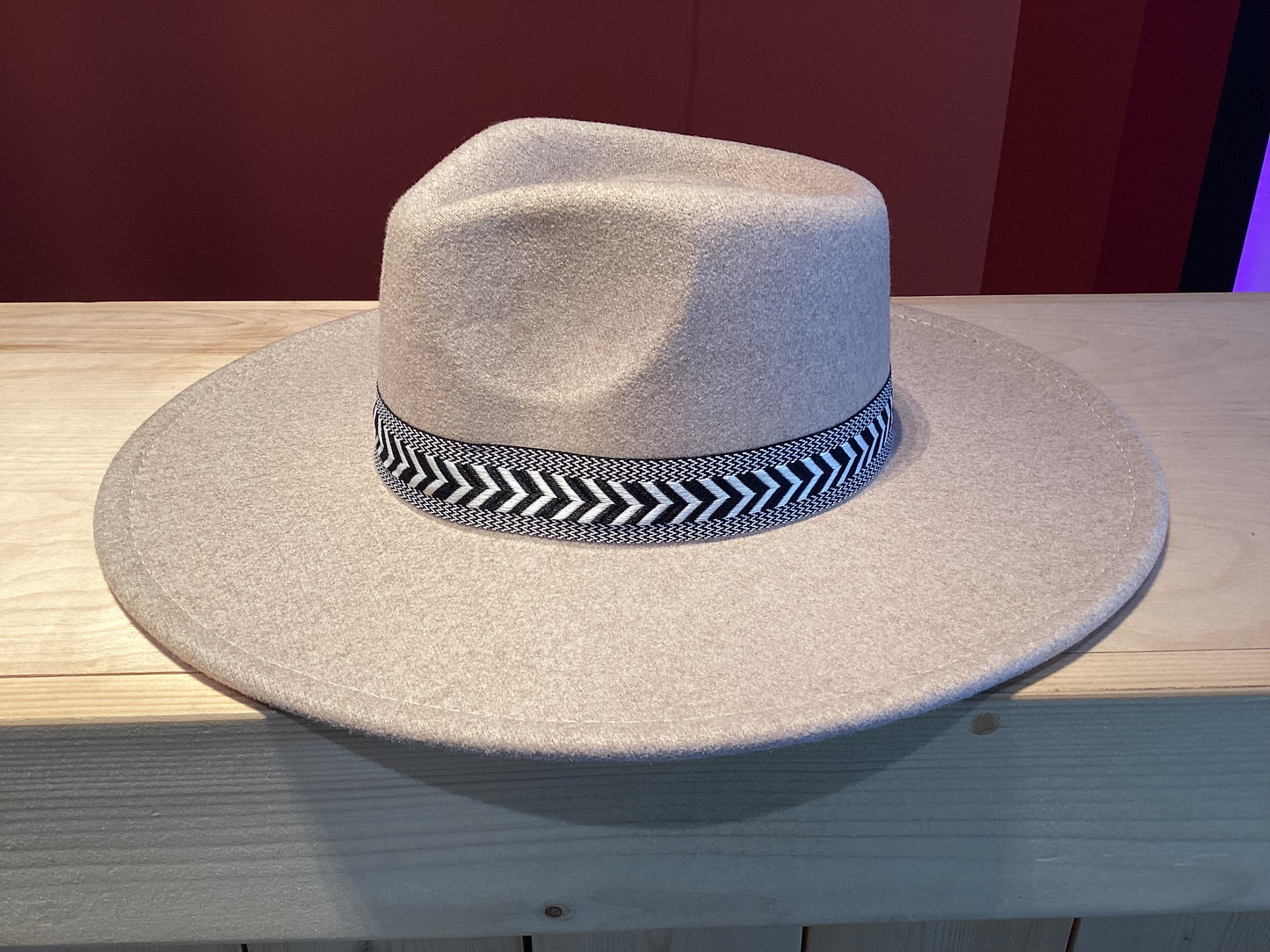 Wide Brim Fedora Hat