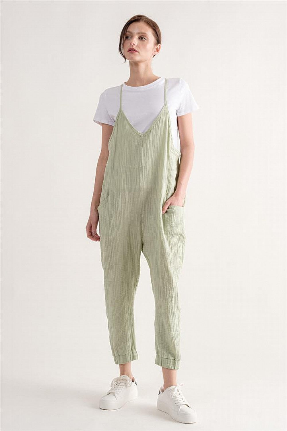 Sadie Jumpsuit-Sage