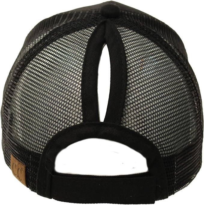 C.C Classic High Ponytail Baseball Cap-All Colors