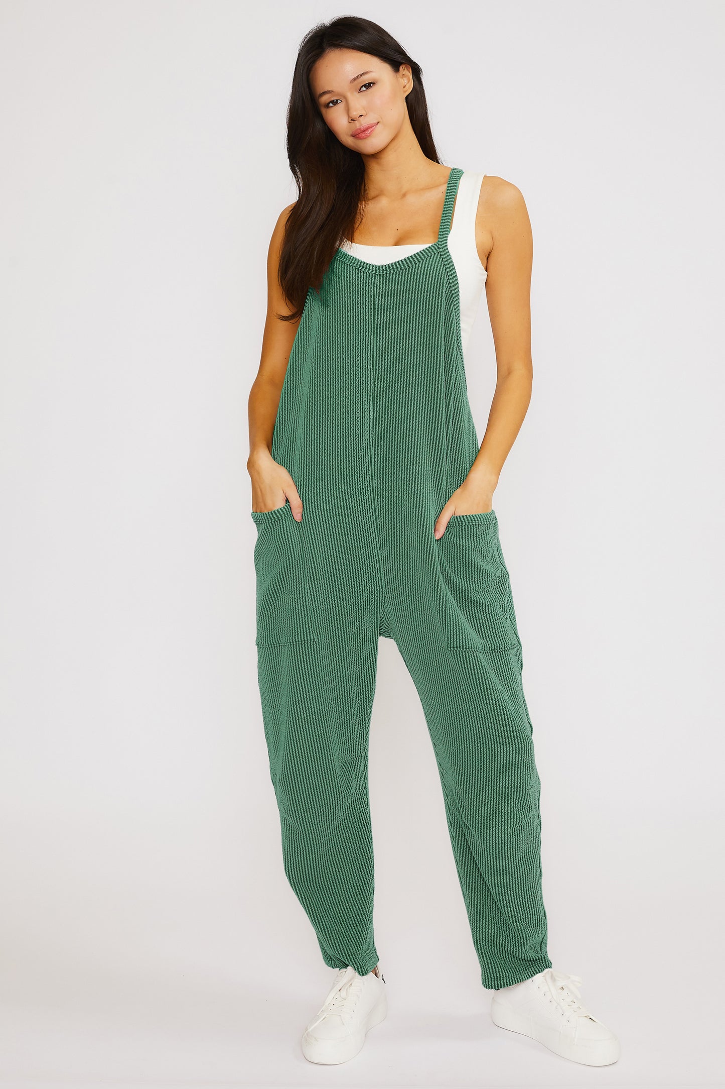 Ribbed Frenchy Jumpsuit