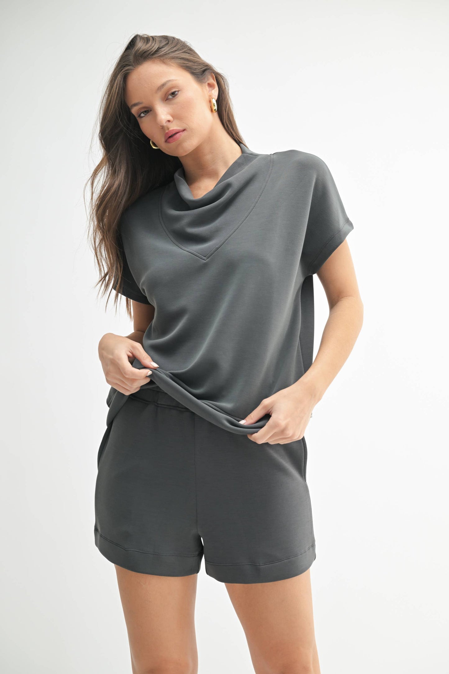 Laguna Cowl Neck Top