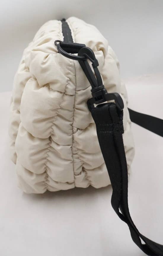 Away Lightweight Quilted Crossbody Bag