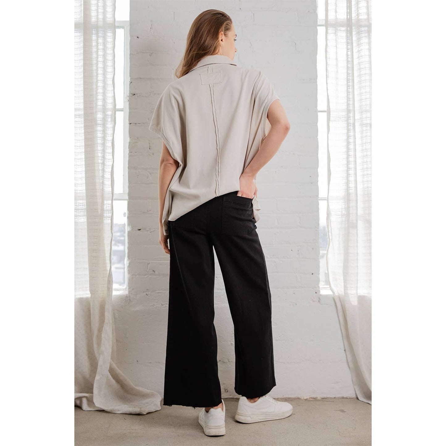 Arley Cotton Denim Pants
