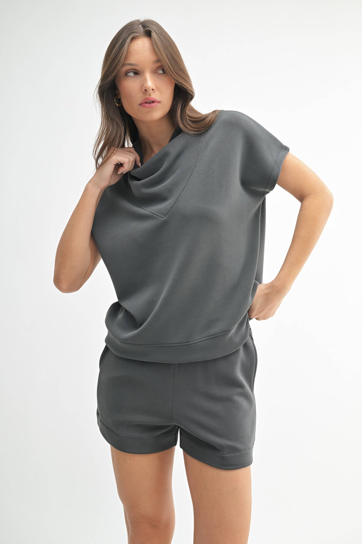 Laguna Cowl Neck Top