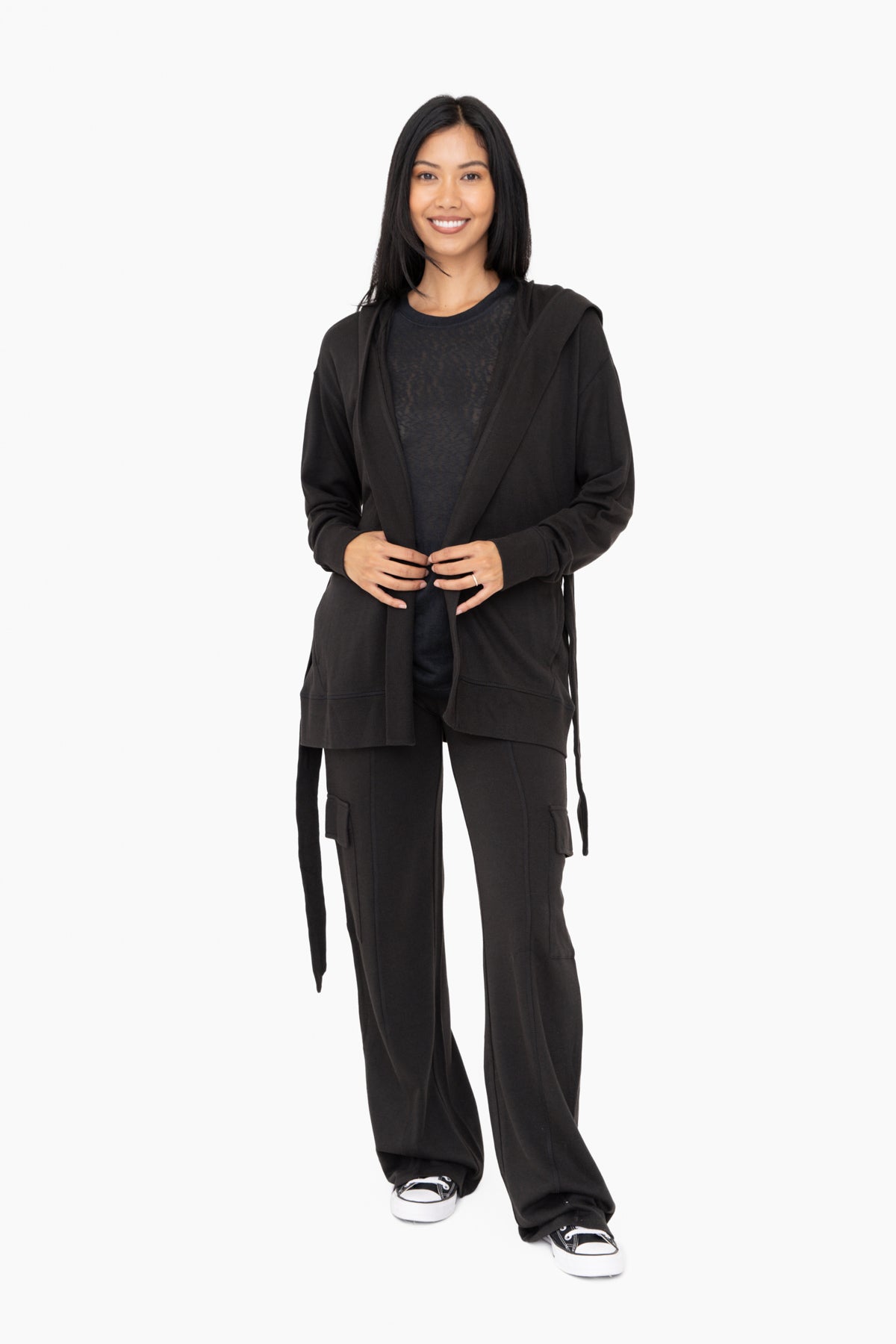 Organic Cotton Wrap Cardi