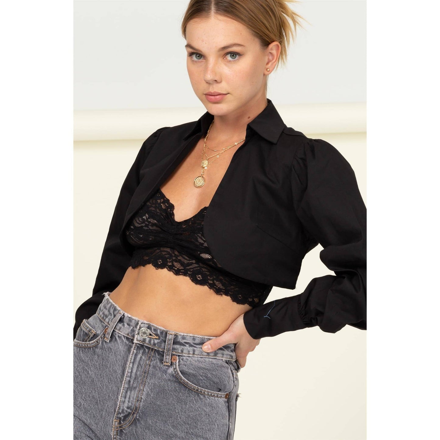 Very Lovable Top-Black