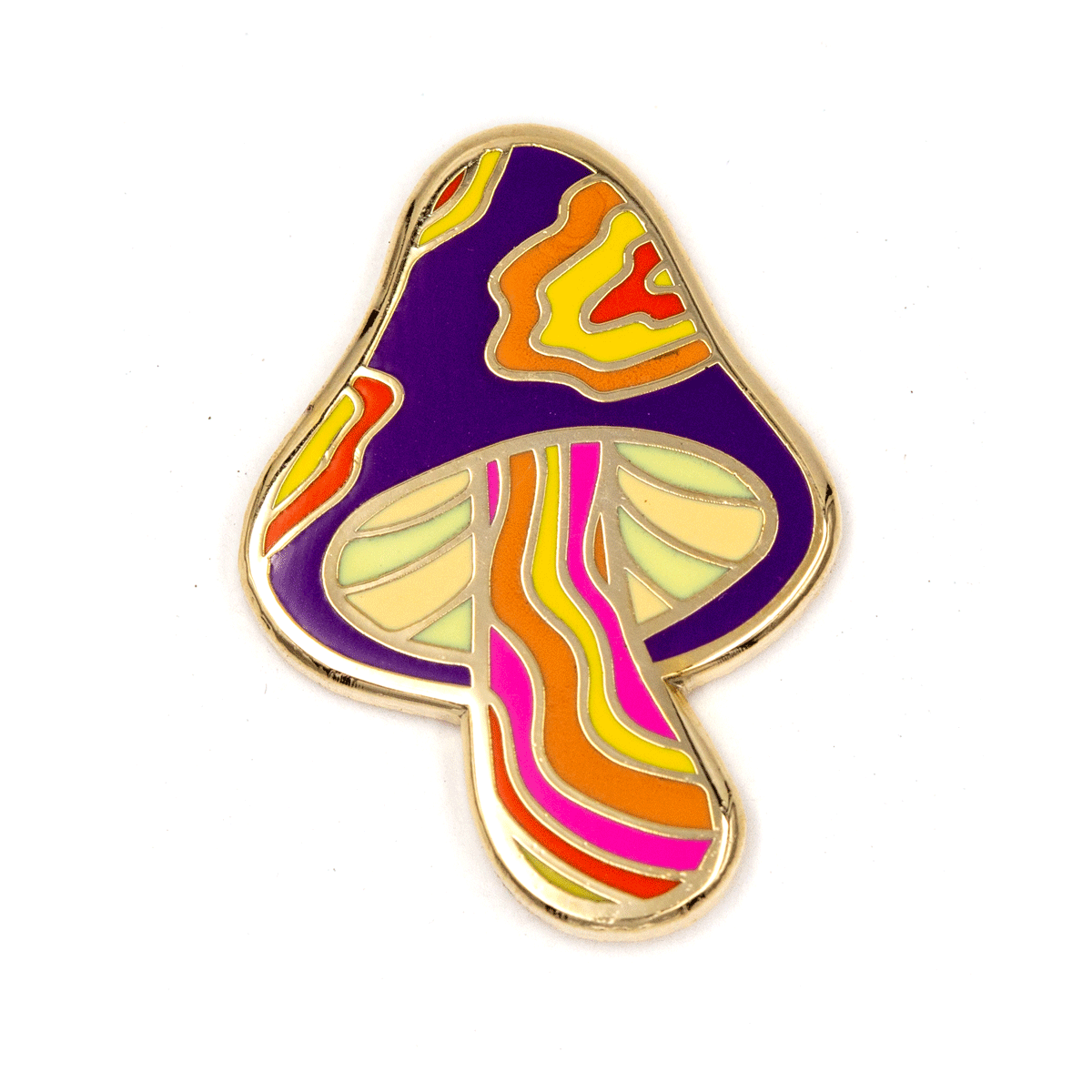 Magic Mushroom Enamel Pin