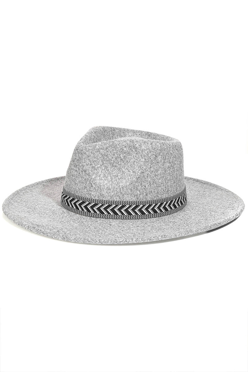 Wide Brim Fedora Hat