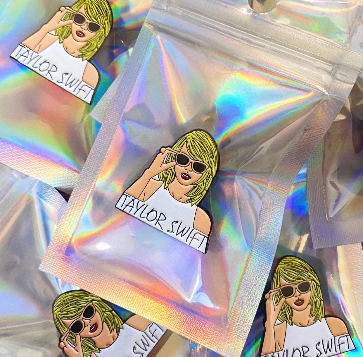 T Swift Enamel Pin