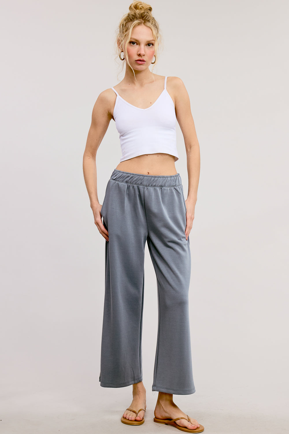 Leah Cropped Scuba Pants