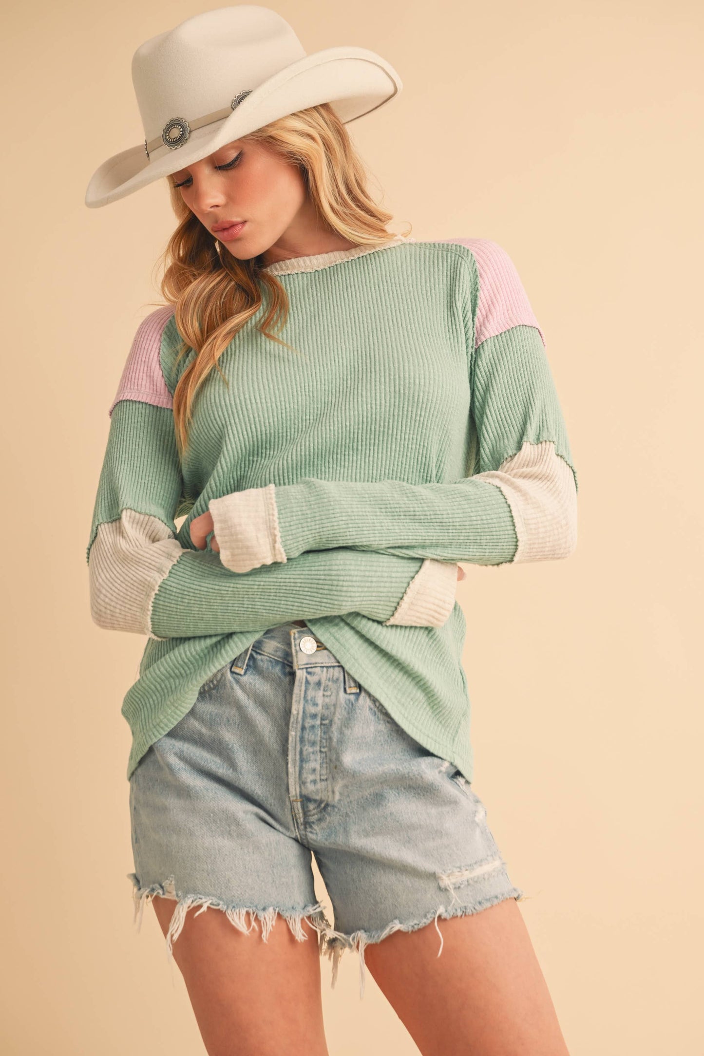 Gretel Colorblock Sweater