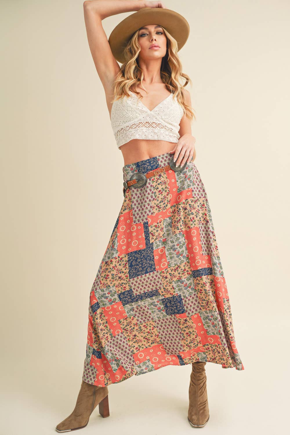 Bradyn Print Skirt