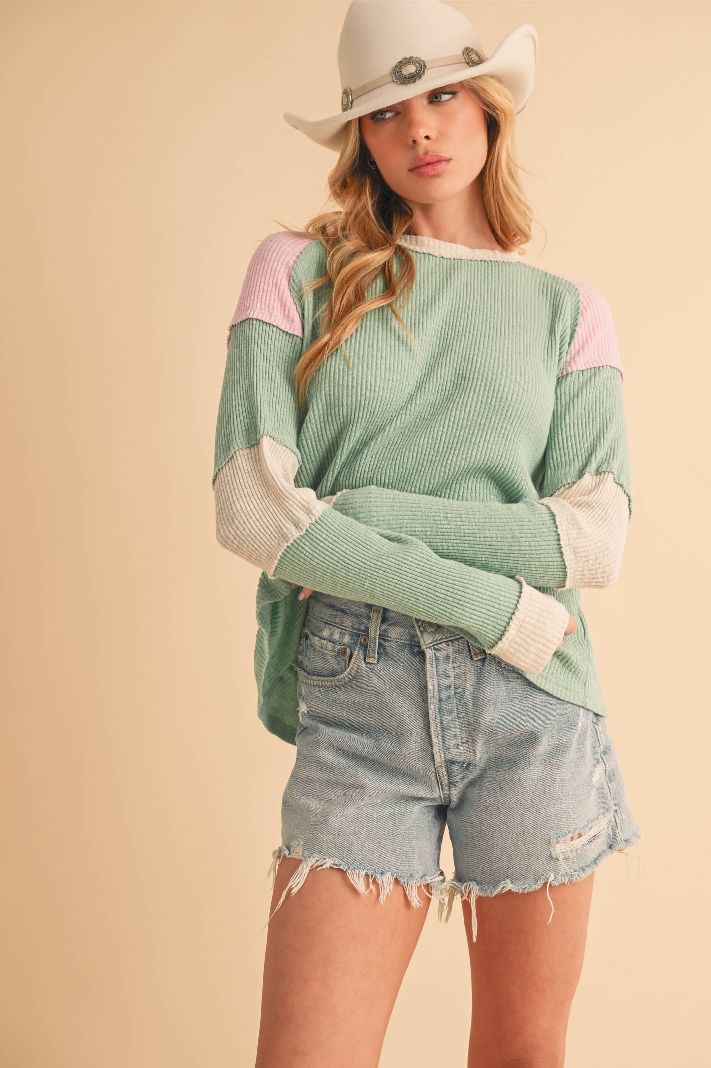 Gretel Colorblock Sweater