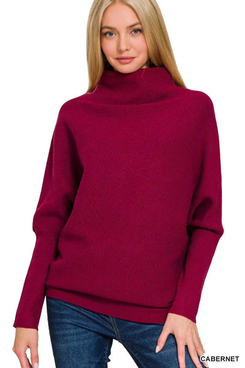 Ruby Cocoon Sweater