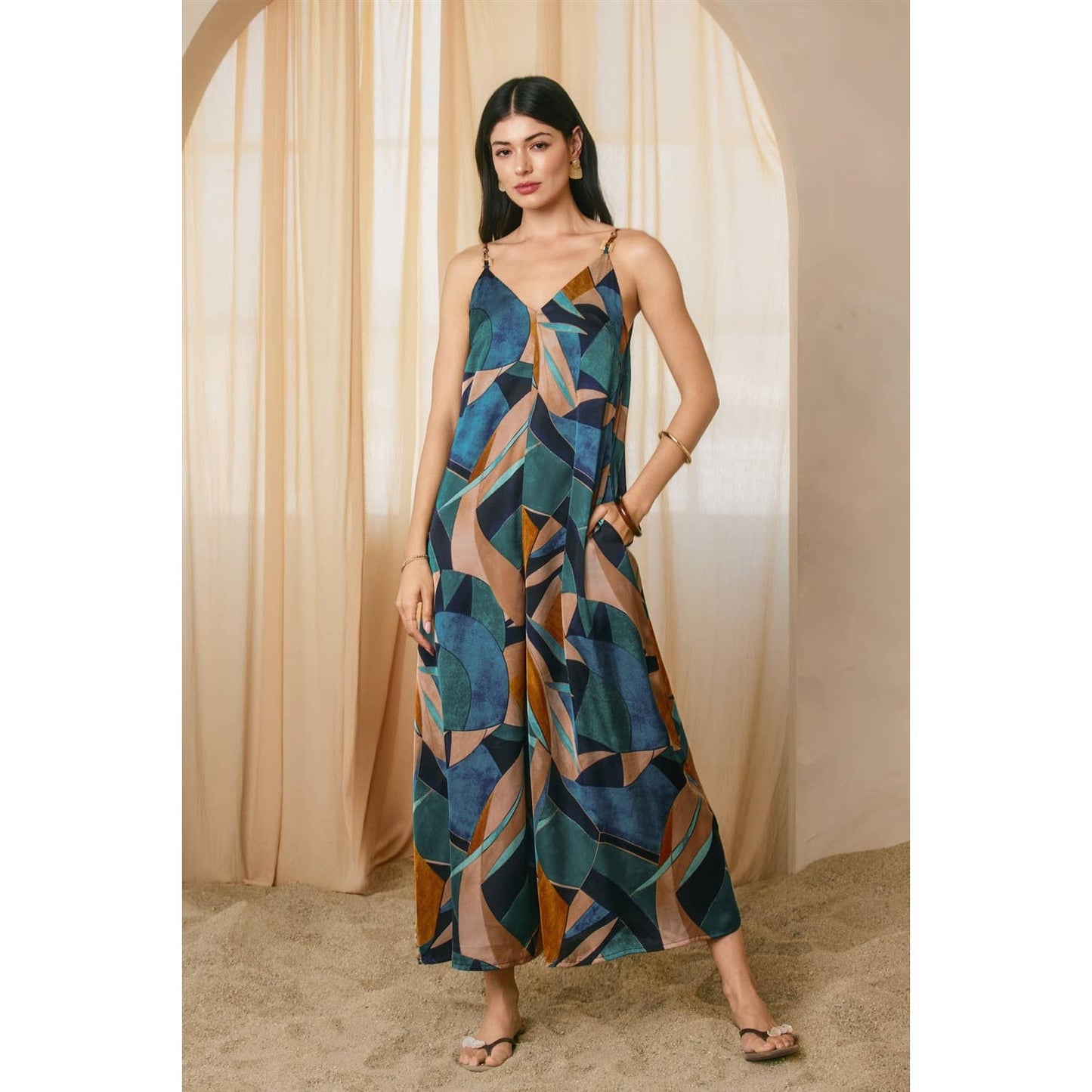 Palm Mirage Jumpsuit