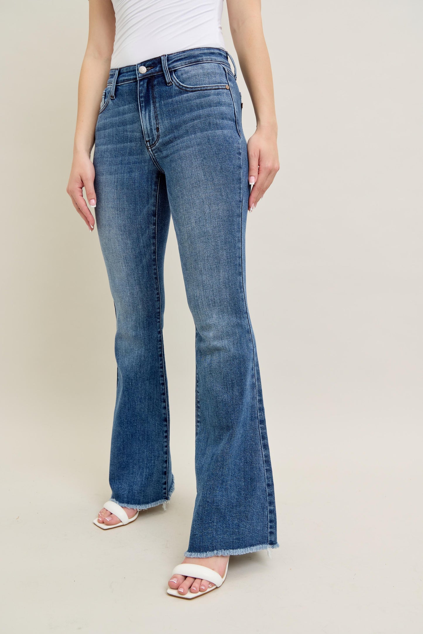 Judy Blue Mid-Rise Flare
