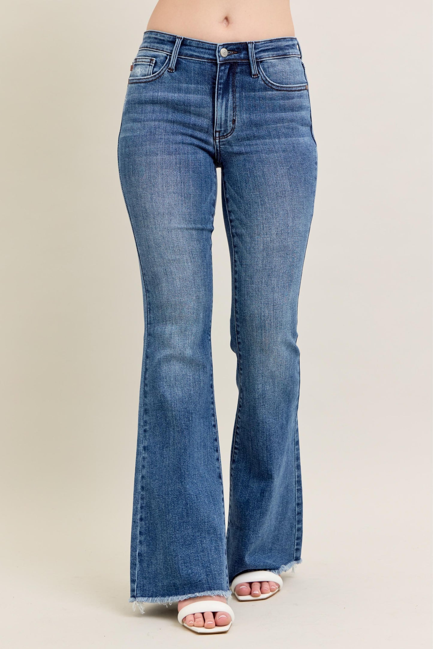 Judy Blue Mid-Rise Flare