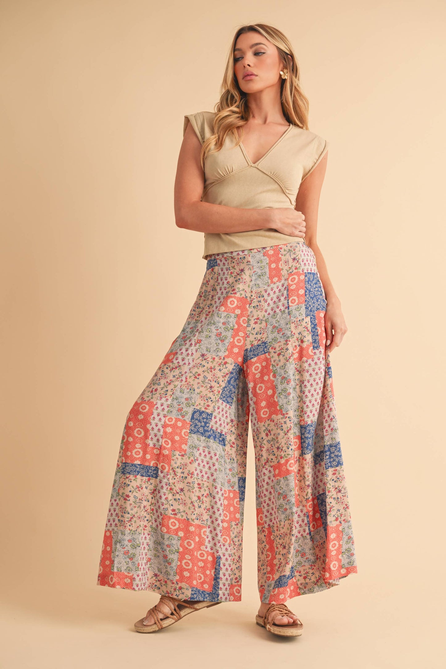 Coline Printed Pants