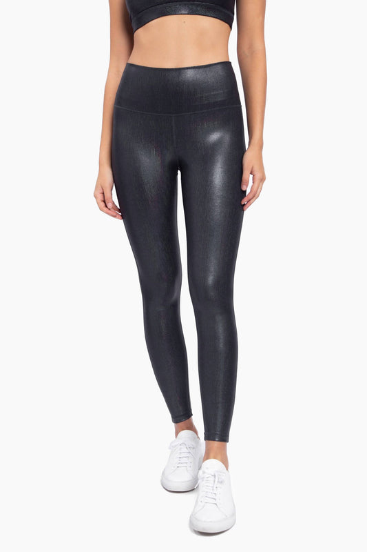 Iridescent High-Waisted Leggings