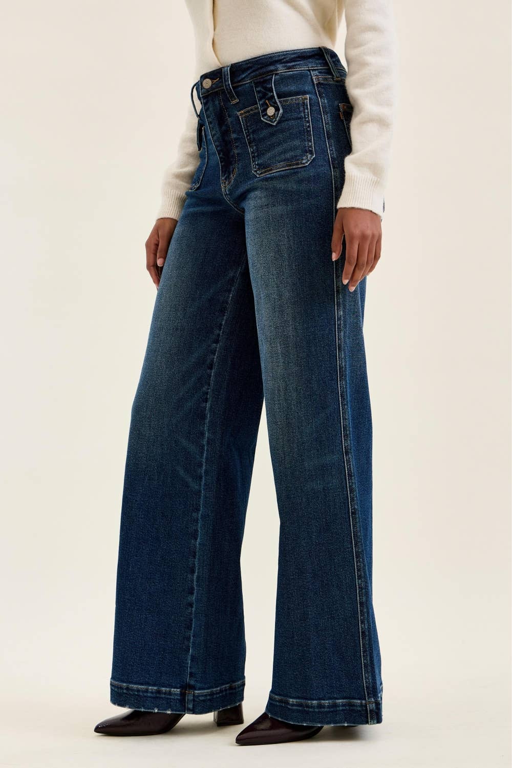 JB LUX  Retro Wide Leg Jeans
