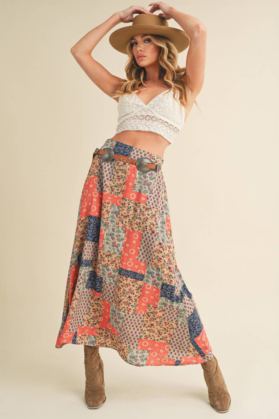 Bradyn Print Skirt