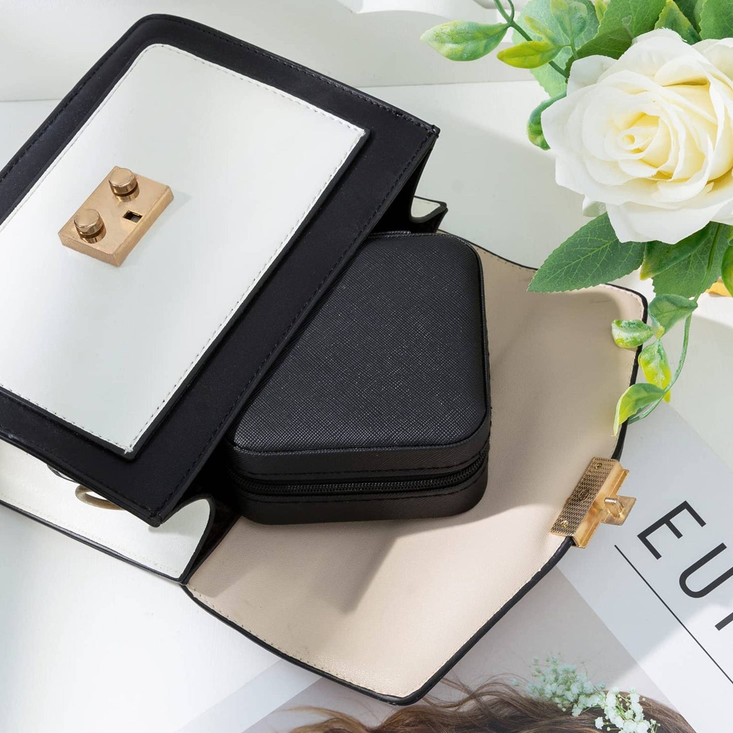 Square Portable Travel Case