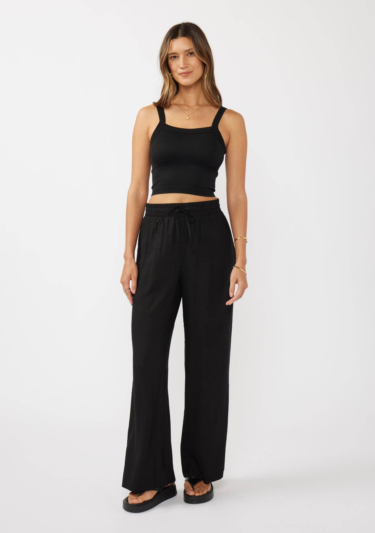 Natasha Natural Fiber Pants