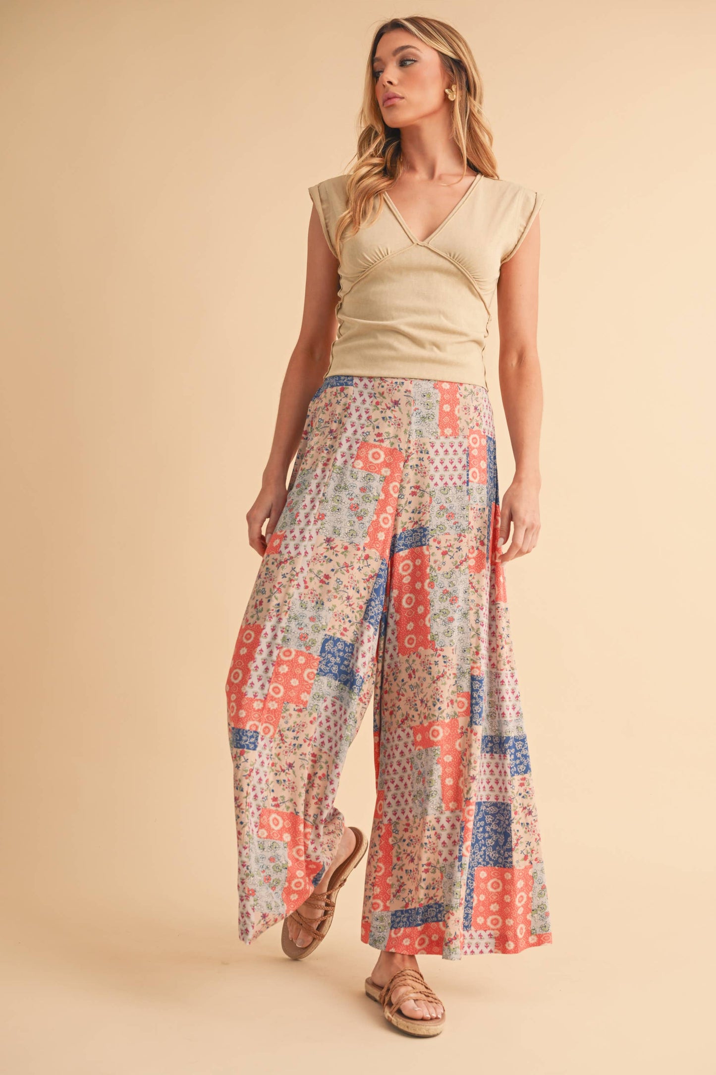 Coline Printed Pants
