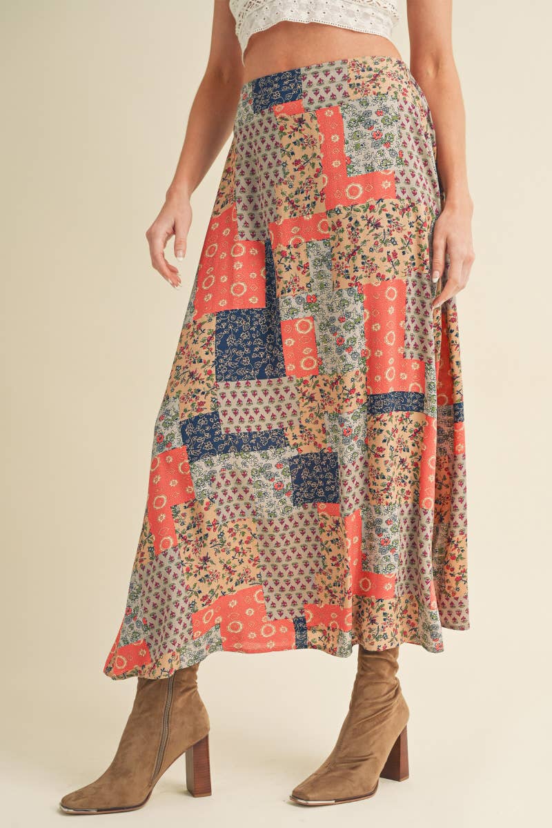 Bradyn Print Skirt