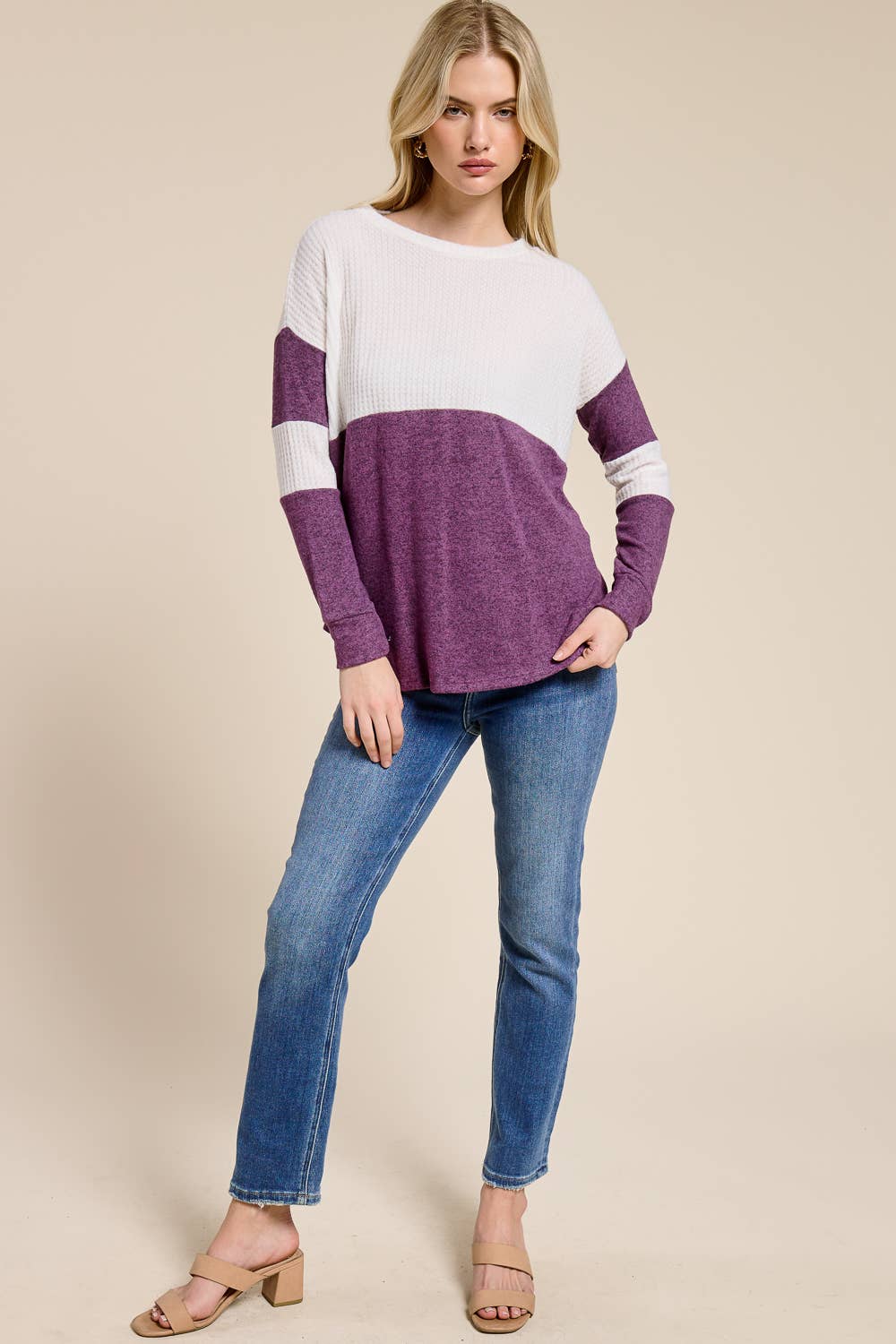 Rhea Colorblock  Top