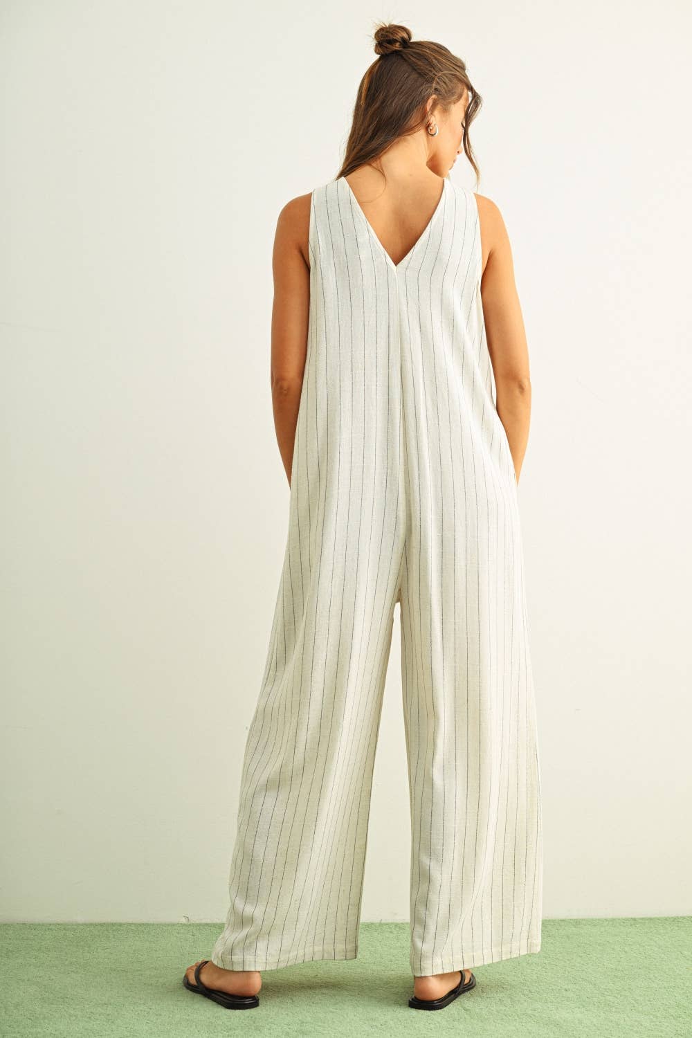 Lorelei Pinstripe Jumpsuit