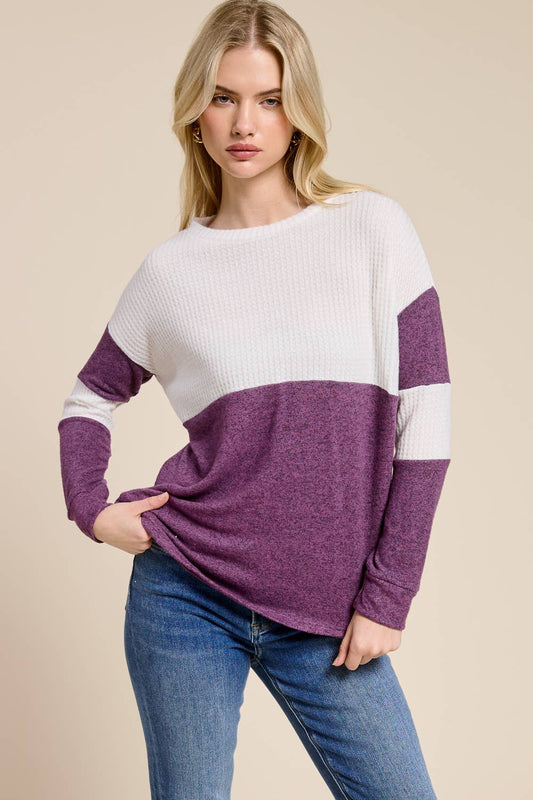 Rhea Colorblock  Top