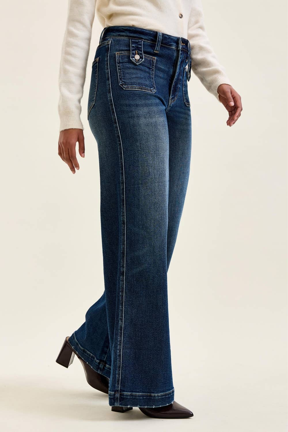 JB LUX  Retro Wide Leg Jeans