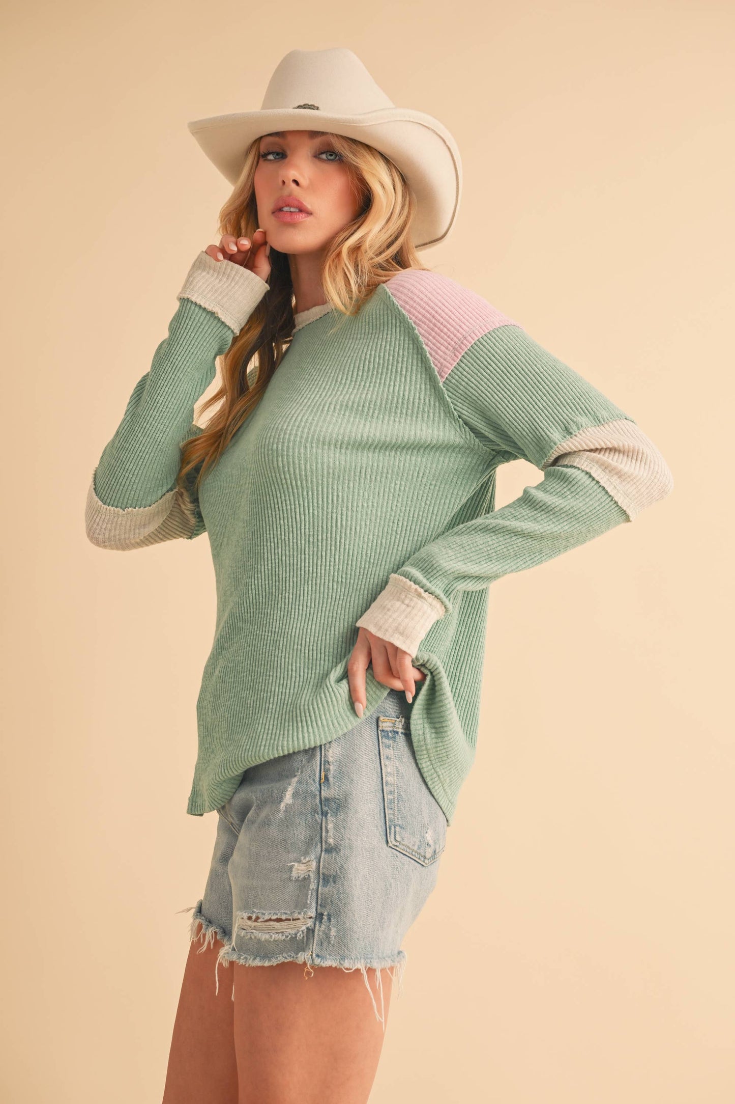 Gretel Colorblock Sweater